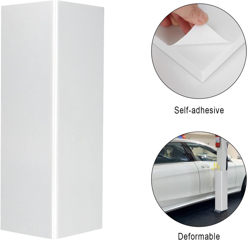 GUEQUITLEX Garage Wall Protector Foam Corner Guard for Parking Garages - Wall Edge Protector Protect Your Car - Garage Wall Corner Edge and Bumpers Guards - Image 3